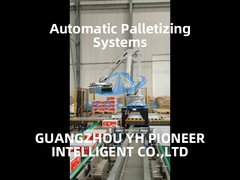 Geautomatiseerde zakpalletiser met hoogwaardig koolstofstaal voor zware zakken