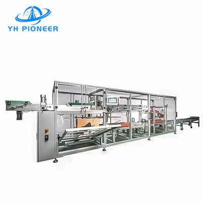 Verpakkingsmachine voor tassen en kartonnen zakken van roestvrij staal 5-20dozen/min