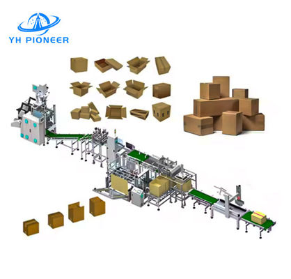 High Efficiency Bag Case Packer Machine 3 PH 380V 50HZ voor gestroomlijnde operaties