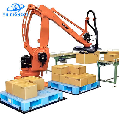 Goede prijs 120 kg lading individuele doos palletiseringsmachine, staal frame automatische case palletiseringsmachine online