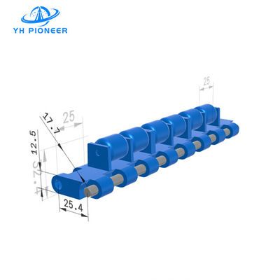 Goede prijs Flexible POM modulaire riem met roller voor een soepel en betrouwbaar materiaalvervoer online
