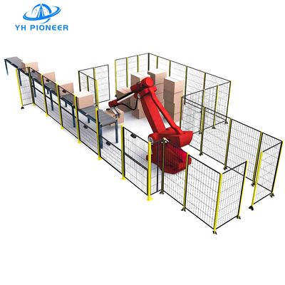 Goede prijs Custom Color Robot Safety Fencing Systems Industrial Grade Voor de bescherming van werkplaatsen online