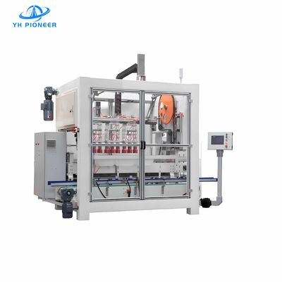 Goede prijs Efficiënte flessen kartonnen verpakkingsmachine met 21-28 kartonnen / min snelheid en 4,5 kW vermogen voor betrouwbare verpakking online