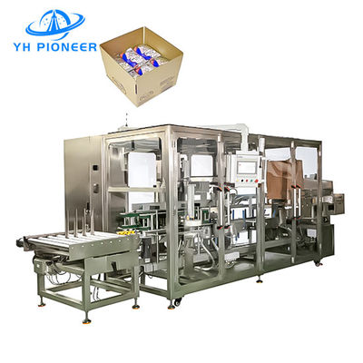 Goede prijs Aangepaste tas karton verpakkingsmachine, roestvrij staal karton doos verpakker 5.5KW online