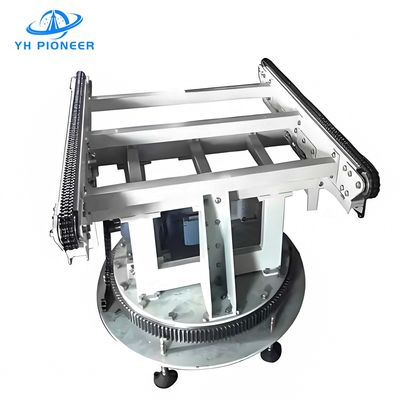 Goede prijs Alloy Steel Chain Industrial Pallet Turntable voor palletoverdrachten met een hoge capaciteit online