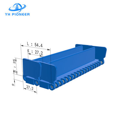 Goede prijs Hoogstabiele platte modulaire band met zijwand voor het vervoer en opslaan van robuust materiaal online