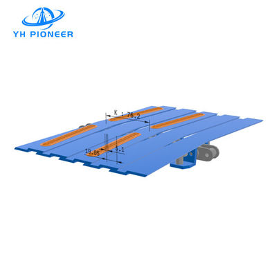 Goede prijs Flexible Buckle Chain Conveyor met TPE-oppervlak voor aanpasbare zijwandbuigingen online