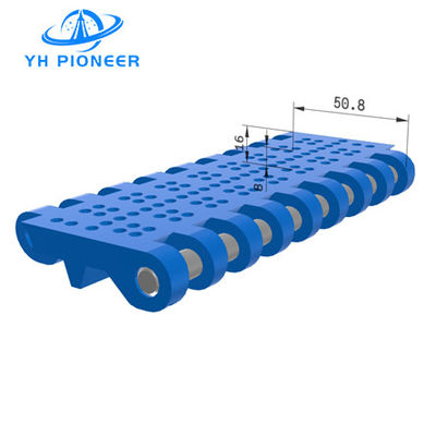 Goede prijs Perforated conveyor chain plate met POM voor de dranken- en bierindustrie online