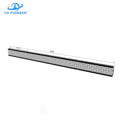 Goede prijs Lichtgewicht dubbel-rij rollers zijgeleidingsrail met aluminium frame voor gemakkelijke bediening en installatie online