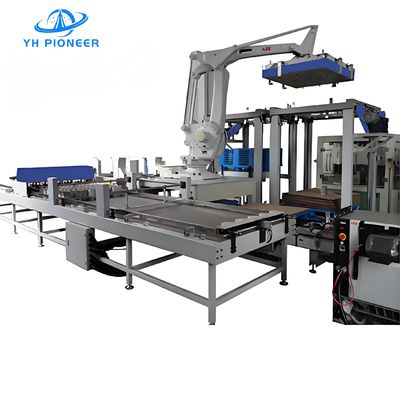 Goede prijs Robuuste volledig gelaagde automatische palletsystemen 10kW 4-5 Axis Palletizer Machine online