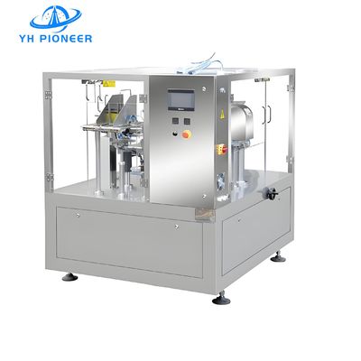 Goede prijs 3 kW flexibele roterende zakvoederverpakkingsmachine met een zaklengte van 65-400 mm online