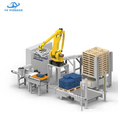 Goede prijs Automatische palletiserende zak met staalframe voor grote hoeveelheid meststoffen en cementzakken online