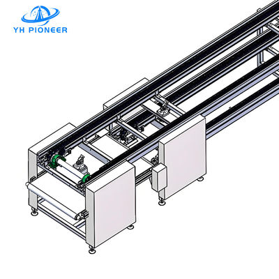 Goede prijs Industriële dubbelsnelheidsrolketenconveyor met modulair aluminiumprofiel online