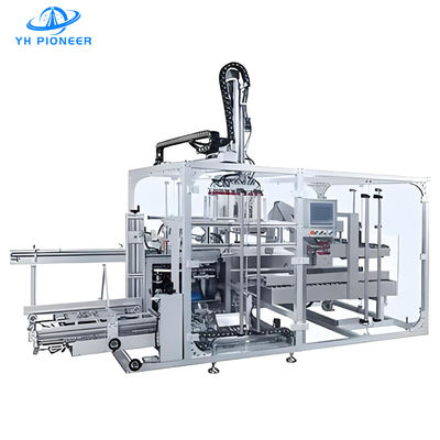 Goede prijs High Speed Servo Flaskcase Packing Machine 200ppm Stapelingssnelheid 5-20Cases/Min online