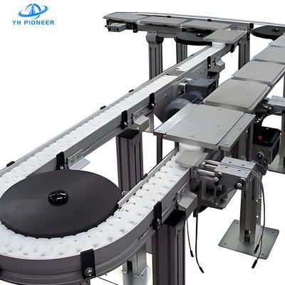 Goede prijs Flexible flesketentransportsystemen met een instelbare snelheid tot 30 m/min online