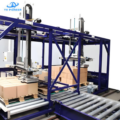 Goede prijs Robuust palletverwerkingssysteem met aanpasbare palletgroottes en 110L/min luchtverbruik online