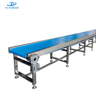 Goede prijs Aanpasbaar zakconveyor systeem voor de voedingsmiddelenindustrie met een bandsnelheid van 20 m/min en een vervoerbreedte van 750 mm online