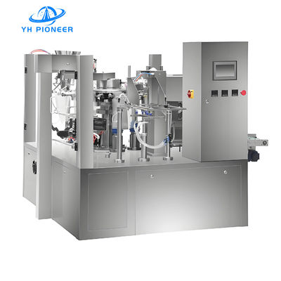 Goede prijs Flexible Rotary Bag Packing Machine met contactonderdelen van roestvrij staal voor koffiemeel en gedroogd fruit online