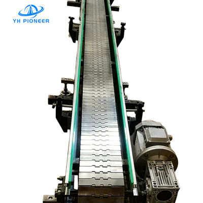 Hoog efficiënte flesconveyorsystemen met POM en roestvrijstalen ketenplaten voor betrouwbare materiaalbehandeling