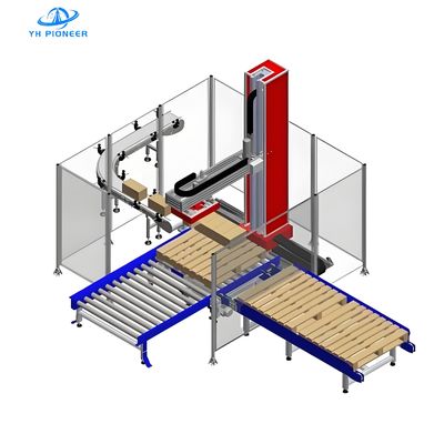 Goede prijs Hoog geautomatiseerde en onderhoudsarme enkelkolom palletisering met een armbelasting van 100 kg voor verschillende industriële toepassingen online