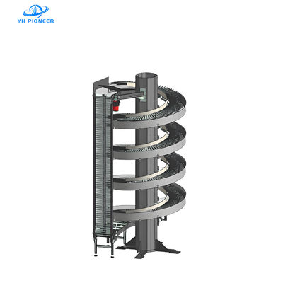 Goede prijs Ruimtebesparende spiraalvormige lifttransportband met compacte structuur voor efficiënte verticale materiaalverwerking online