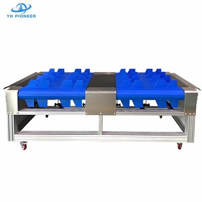 Goede prijs Precision Modular Plastic Chain Conveyor, Modular Belt Conveyor Systemen 0,75 kW online